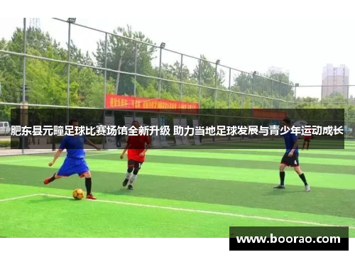 肥东县元疃足球比赛场馆全新升级 助力当地足球发展与青少年运动成长